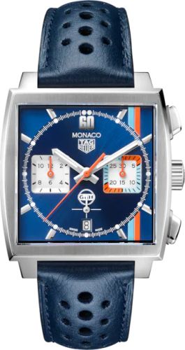 TAG Heuer Monaco Calibre Heuer 02 Stainless Steel / Gulf